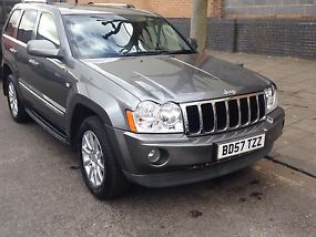 JEEP G-CHEROKEE OVERLAND 3.0CRD A GREY 5sp AUTO TOP OF THE RANGE 