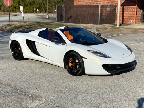 2013  MP4-12C Convertible White RWD Automatic SPIDER