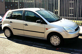 Ford fiesta silver 2004 #9