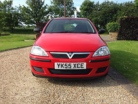 2005 (55) VAUXHALL CORSA LIFE TWINPORT RED