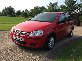 2005 (55) VAUXHALL CORSA LIFE TWINPORT RED image 2