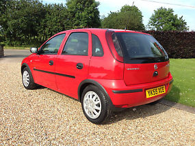 2005 (55) VAUXHALL CORSA LIFE TWINPORT RED image 4