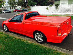Ford Falcon XR8 Ripcurl Edition Ute, 2007, Low Kms, Hard Tonneau, Vixen Red  image 3