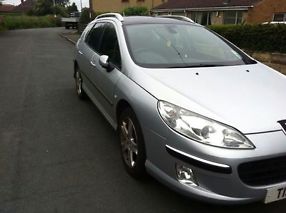 2004 PEUGEOT 407 SW SE HDI SILVER image 1