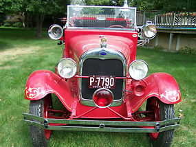 1928 Ford Model AASeagraveFire TruckNew EngineVery RareRestored image 4