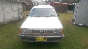 1995 Ford Courier crew cab ute, 12 months rego, great cheap ute image 1