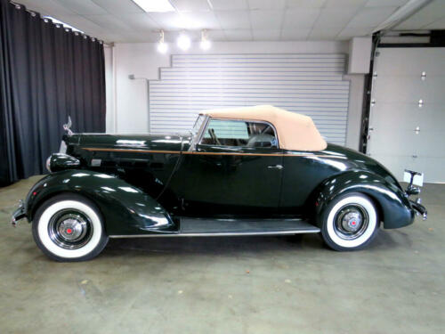1936 Packard 1201,427 Miles Dark Green Classic Car Select Manual image 1