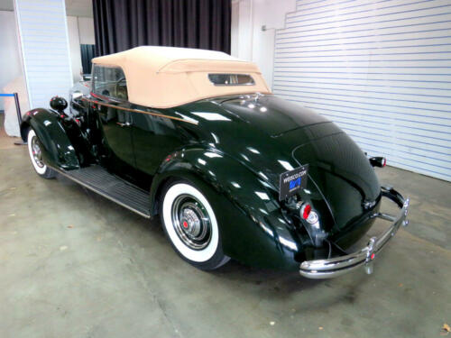 1936 Packard 1201,427 Miles Dark Green Classic Car Select Manual image 3