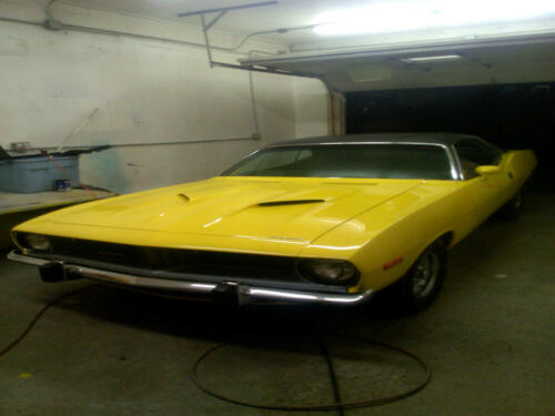 1973 Plymouth Cuda48,000 Miles Yellow American Muscle Car Select Automatic image 2
