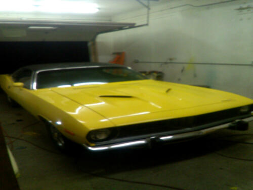 1973 Plymouth Cuda48,000 Miles Yellow American Muscle Car Select Automatic image 3