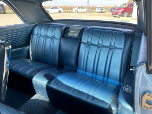 1964 Pontiac Bonneville 389 4 barrel 300 hp 30,000 Miles Blue American Muscle Ca image 2