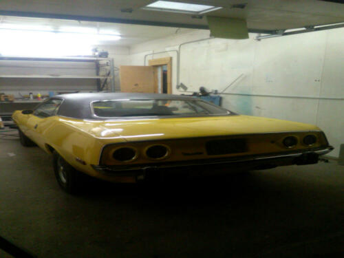 1973 Plymouth Cuda48,000 Miles Yellow American Muscle Car Select Automatic image 4
