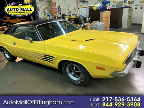 1973  Challenger 2dr Cpe 26159 Miles Yellow American Muscle Car Select Auto
