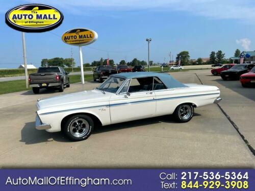 1963  Fury convertible 14000 Miles White American Muscle Car Select 4 Sp