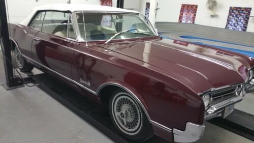 1966  Dynamic 88 Convertible Red RWD Automatic convertible