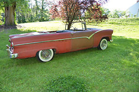 1955 Ford Sunliner Convertible Restore or Restomod Runs and Drives