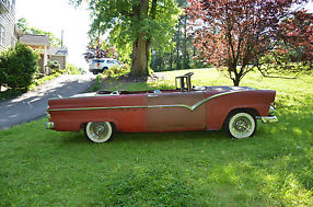 1955 Ford Sunliner Convertible Restore or Restomod Runs and Drives image 4