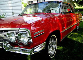 1963 SS Coupe,Fully Restored,Stunning Red/White,350 LT1 w/Trips,PS,PB,Posi, Mint image 7