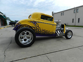 wicked yellow 1932 blown coupe (over 120k in receipts) image 3