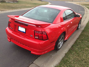 2000 Ford Mustang GT with Roush Body Kit and Suspension - Bright Red image 1