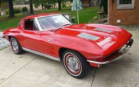 NUMBERS MATCHING STINGRAY,RIVERSIDE RED ON RED, 327/300 HP. 4-SPEED!!