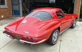 NUMBERS MATCHING STINGRAY,RIVERSIDE RED ON RED, 327/300 HP. 4-SPEED!! image 1