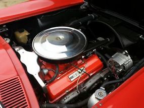 NUMBERS MATCHING STINGRAY,RIVERSIDE RED ON RED, 327/300 HP. 4-SPEED!! image 7
