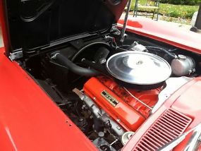 NUMBERS MATCHING STINGRAY,RIVERSIDE RED ON RED, 327/300 HP. 4-SPEED!! image 8