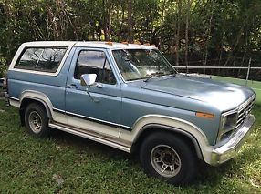 1983 Ford Bronco 351 Cleveland ,dual fuel.No Reserve.