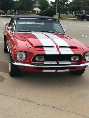 1968 Ford Mustang Coupe Red RWD Manual
