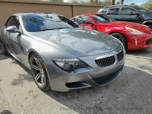 BMW M6 Convertible Low Miles Garage Kept HUD Merino Leather V10 SMG UNMODIFIED image 1