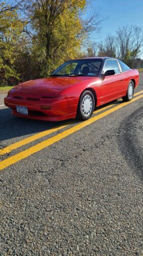 1990  240SX Hatchback Red RWD Automatic SE