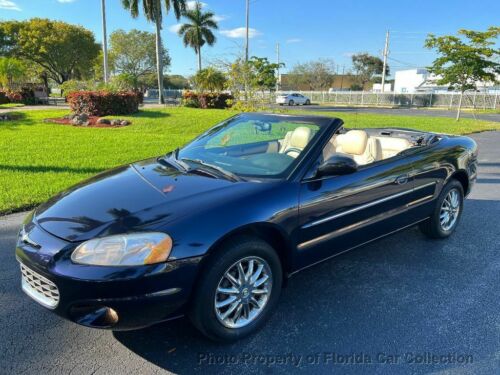 Sebring Limited Convertible Low Miles Clean Carfax Garage Kept Leather Automatic