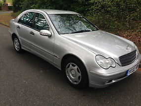 MERCEDES C180 2002 CLASSIC AUTO ONLY 49000 MILES TAXED&TESTED READY TO GO image 1