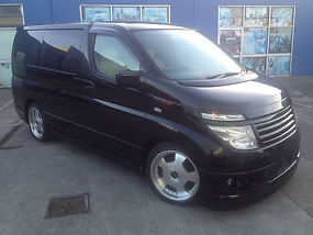 Nissan Elgrand E51 Wagon 8 Seater Wald Edition Drive Away With 12 Months Reg