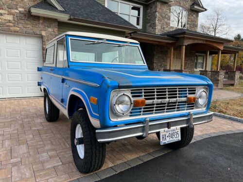 1974 Ford Bronco SUV Blue 4WD Automatic