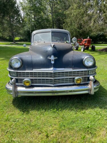 1948 Chrysler Windsor Sedan Blue RWD Automatic