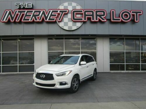 2018  QX60, Majestic White with 54273 Miles available now!