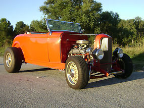 1932 Ford Roadster, HOT ROD, Street Rod, RED HI BOY ROADSTER