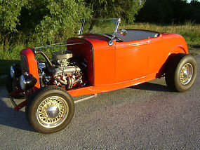 1932 Ford Roadster, HOT ROD, Street Rod, RED HI BOY ROADSTER image 2