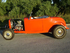 1932 Ford Roadster, HOT ROD, Street Rod, RED HI BOY ROADSTER image 3