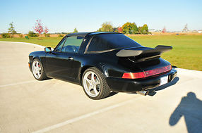 1980 911sc Porsche Targa 5 speed rebuilt original engine new 964 upgrades Black image 5