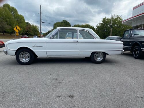 1961 Ford Falcon Coupe White RWD Automatic Gold