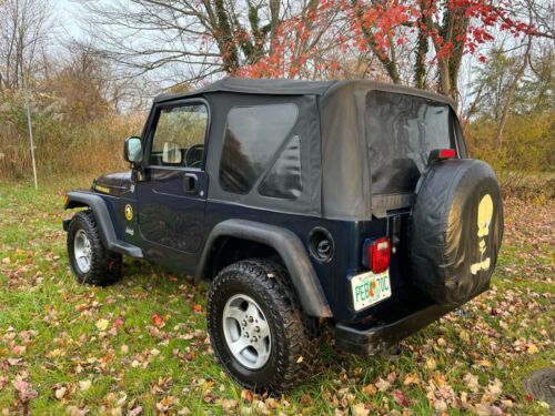 2006 Jeep Wrangler Golden Eagle 114,411 Miles, 114,411 Miles Midnight Blue Pearl image 1