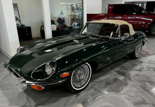 1970 Jaguar E type Series II convertible 49300 Miles Green image 7