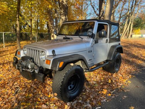 2005 Jeep Wrangler 126705 Miles, 126705 Miles Bright Silver Metallic Clearcoat S image 2