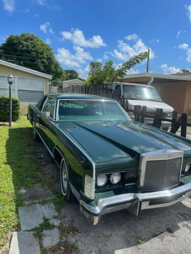 1978 Lincoln Continental green on green in excellent condition image 4