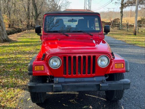 2003 Jeep Wrangler 142,971 Miles, 142,971 Miles Flame Red Clearcoat SUV 4.0L NA image 2