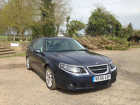 2007 Saab 9-5 Vector Sport Estate VGC with leather heated seats & all the extras image 3
