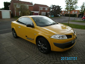 2008 RENAULT MEGANE CONVERTIBLE DYNAMIQUE - LIMITED EDITION - YELLOW ***RARE!***